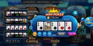 Cách chơi Mini Poker đổi thưởng thắng lớn tại 68 game bài